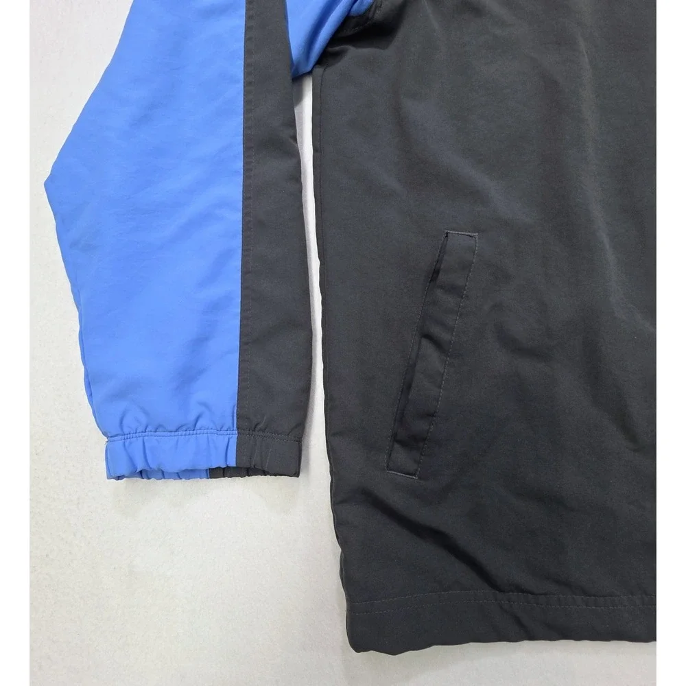 VTG‎ Nike Full Zip Carolina Blue Windbreaker Track Jacket Men L 00s Y2K Lined